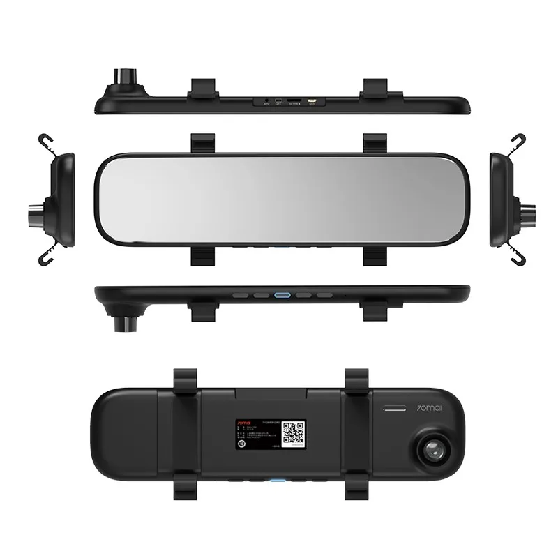Xiaomi 70mai, зеркало, Автомобильный видеорегистратор 1600P 140FOV, ночное видение, 70 МАИ, зеркало, автомобильная камера, регистратор, 24 часа, монитор парковки, 70mai, зеркало, видеорегистратор