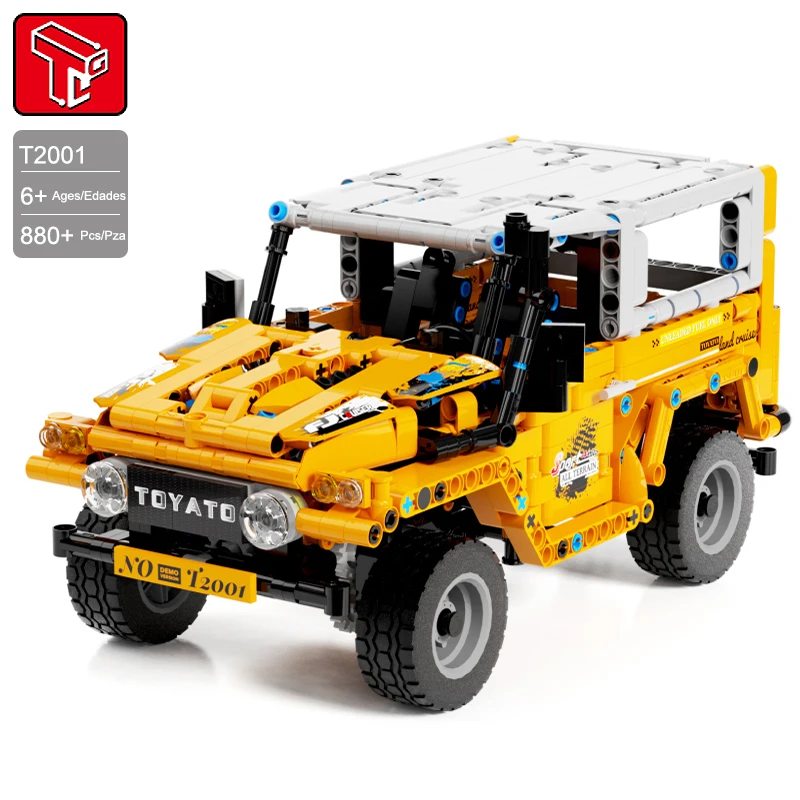 

Высокотехнологичные строительные блоки Moc для внедорожника, модели спортивных гоночных автомобилей, развивающие игрушки для мальчиков, пр...