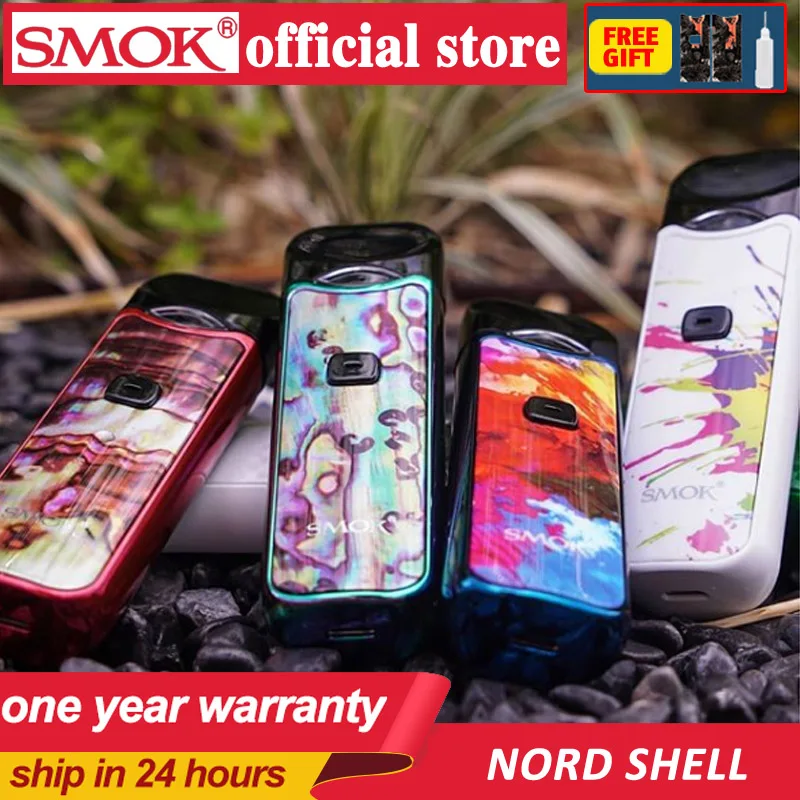 Система NewPod SMOK Nord Pod Vape комплект с аккумулятором 1100 мАч 3 мл картридж сетка