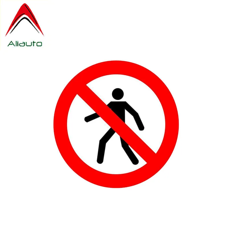 Aliauto Предупреждение автомобиля Стикеры без пешеходная дорожка наклейка