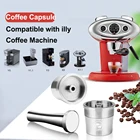 Многоразовая кофейная капсула, чашка для кофе Illy X7.1 X8 X9 Y5 Y1.1, многоразовая капсула с фильтром для кофе, из нержавеющей стали