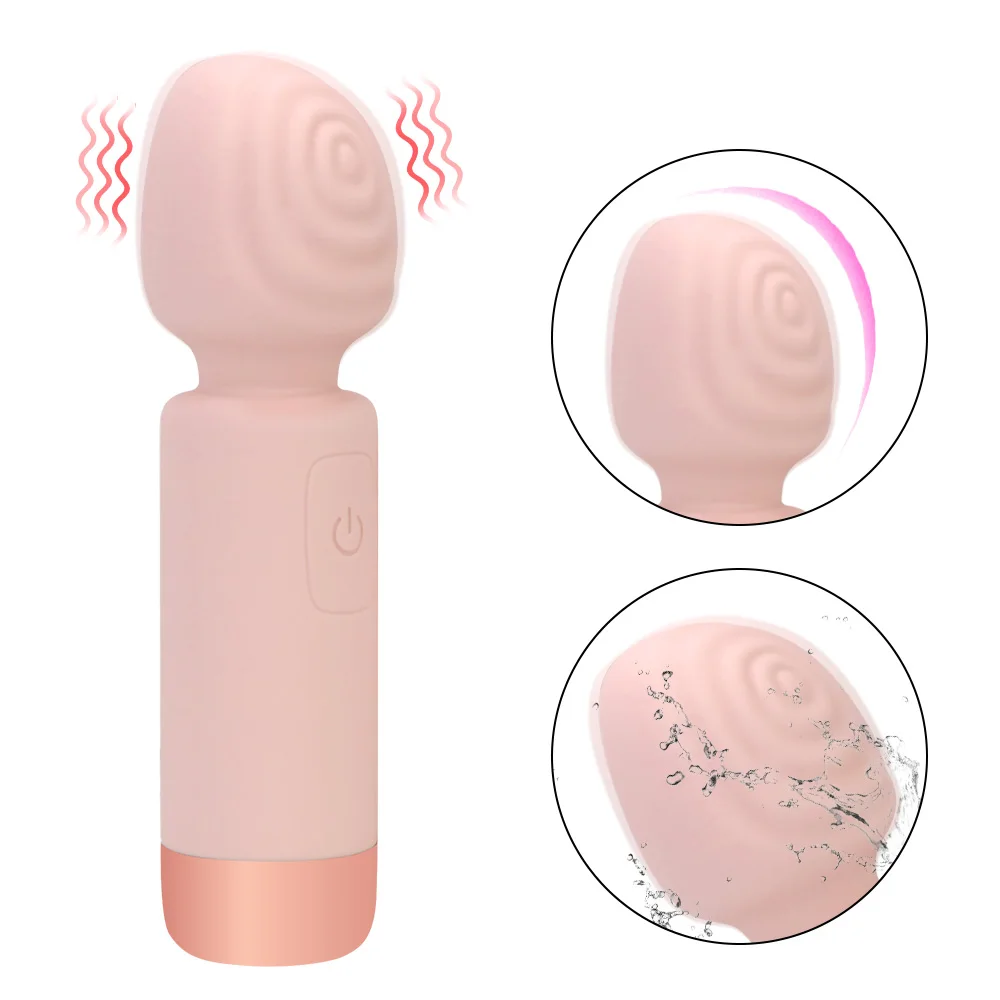 

Mini Pro Dildo Vibrator Fidget ​Toys Vibrators Silent Vibrator Adult Sex Toy for Women Female AV Stick Spiral Female Masturbator