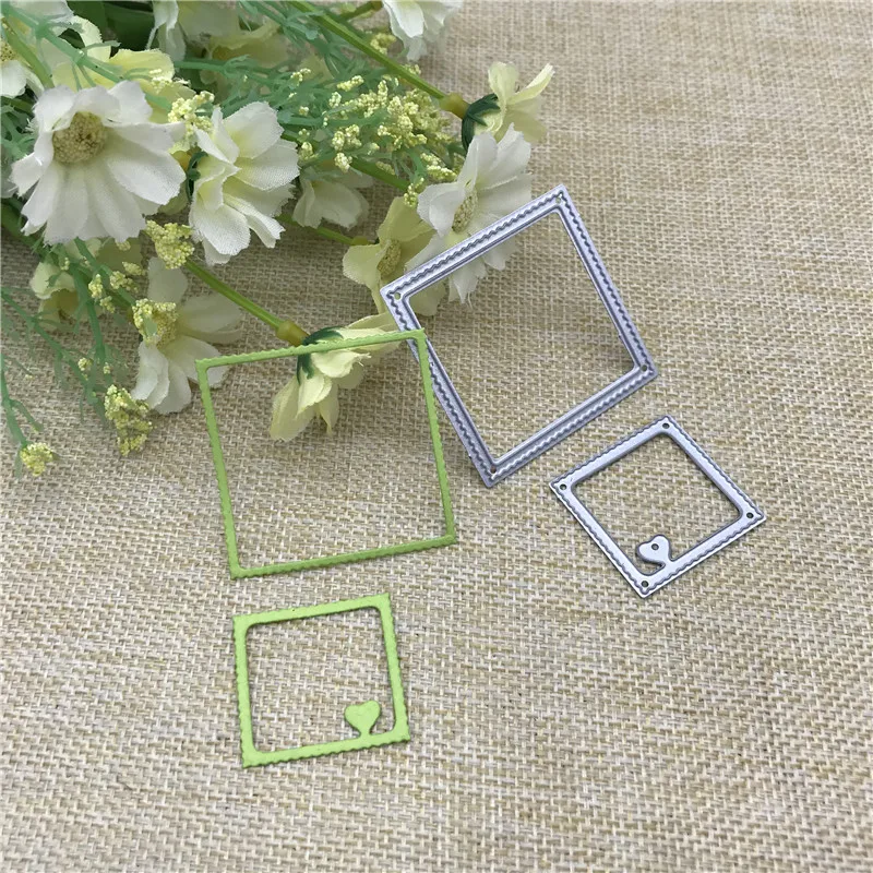 Металлические режущие штампы для скрапбукинга 2 шт. | Дом и сад