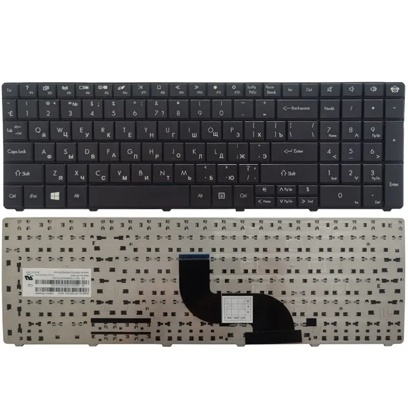 

New Russian Keyboard For Gateway NE56 NE56R NE56R10u NE56R11u NE56R12u NE56R34u NE51B P5WS6 NE71B NV59A NV59C NV79C RU Black
