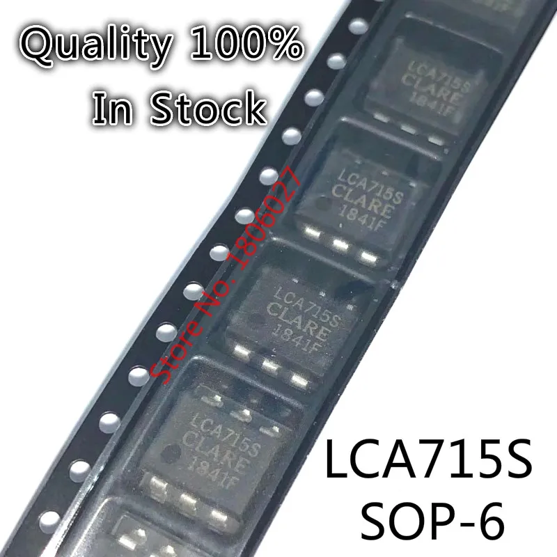 

Send free 50PCS LCA715 LCA715S SMD SOP-6 imported optocoupler new original