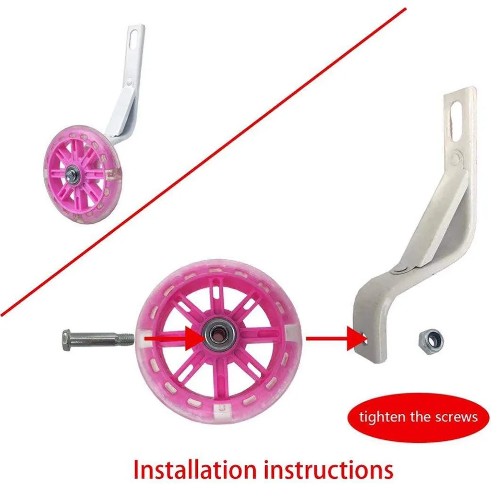 1 Набор 16 дюймовый детский велосипед Вспомогательные колеса тренировочные дети