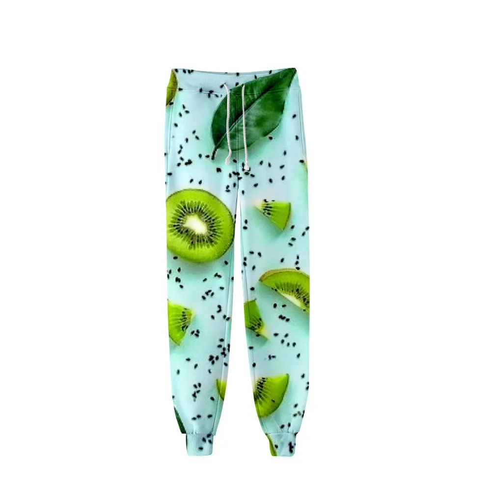 

2020 New 3D Print Fruit Sweatpants Women/Men Fitness Joggers Spring High Street Anime Trousers 3D Print Pants Sweatpant
