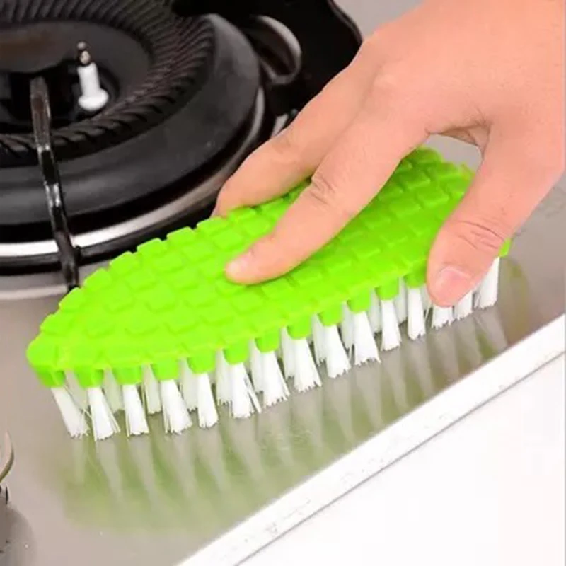 

1 Piece Creative household Ttems Flexible Soft Brush Cleaning Brush Faucet Bathtub Brush