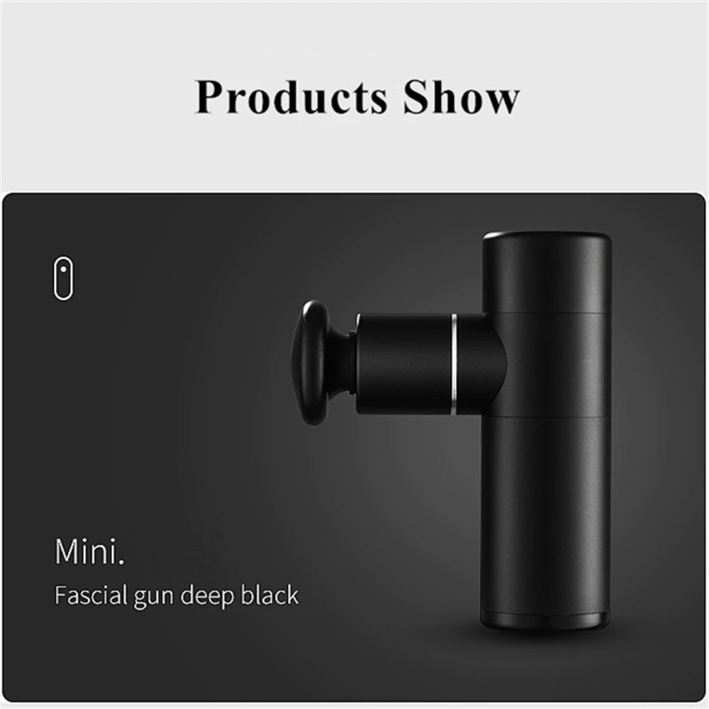 Массажный пистолет для мышц карманный Электрический мини тренажер боли терапия