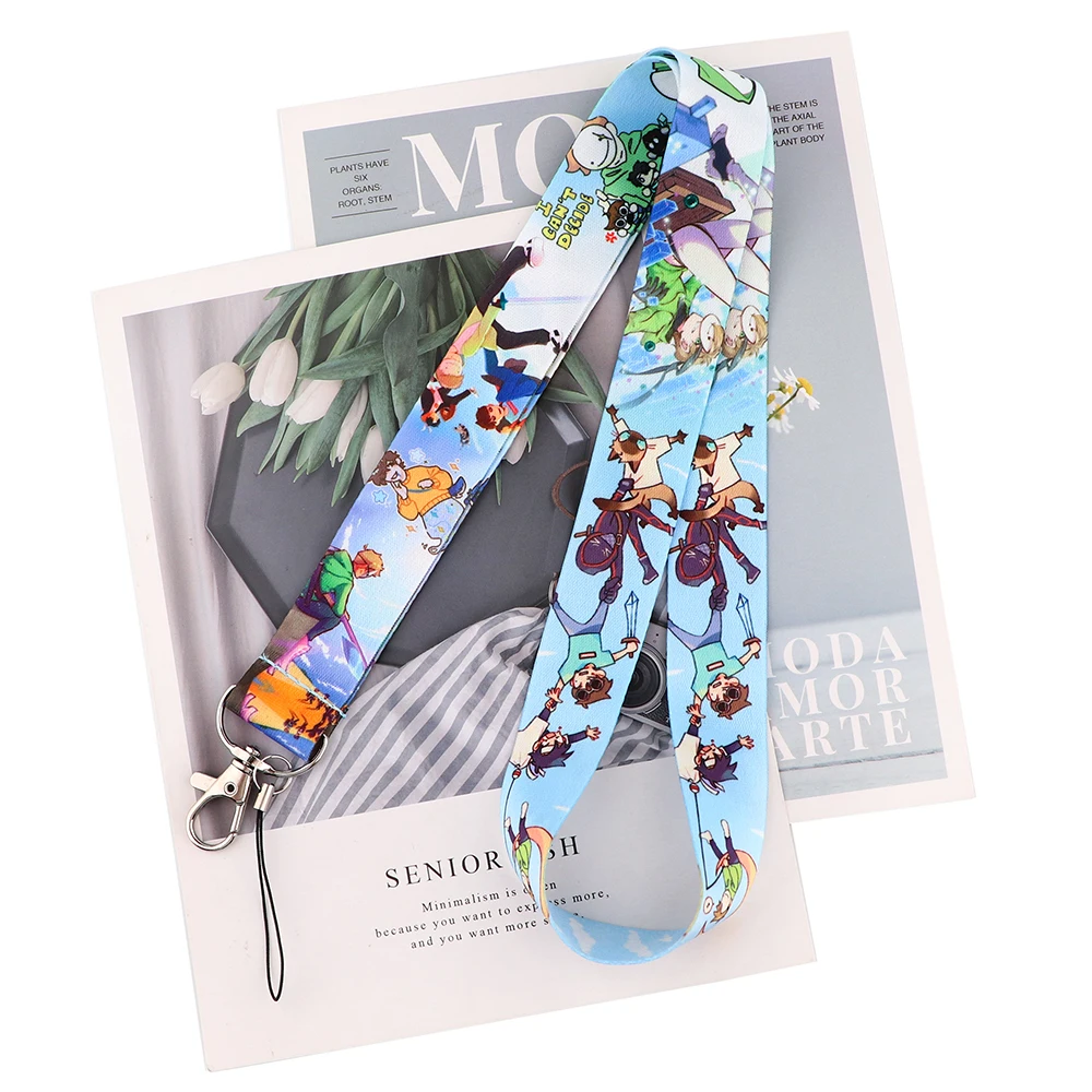 Милый игровой шнурок C1287 для ключей ремешок на шею держатель карт ID брелок