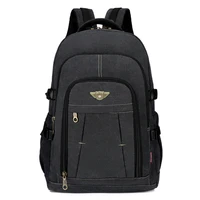 laptop canvas backpack mens travel school shoulder bags multifunction rucksack water resistant computer backpacks for teenager