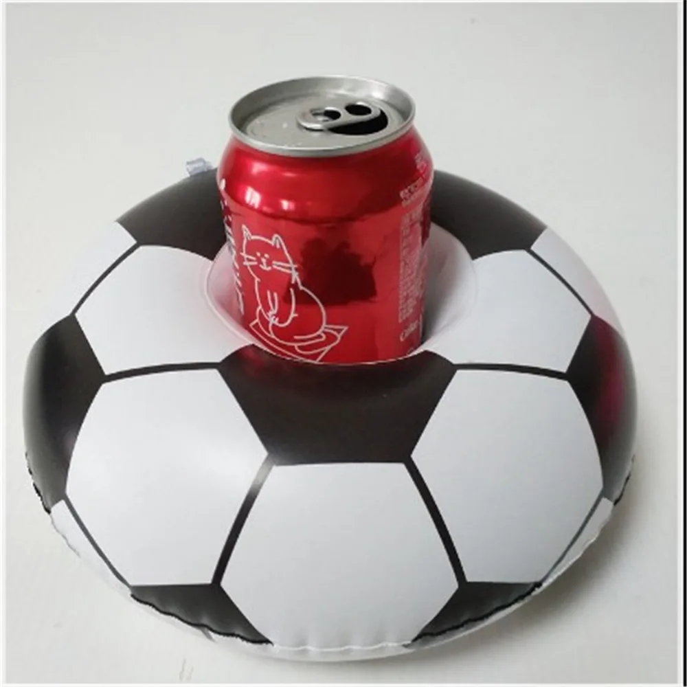 Лидер продаж Новинка футбольный надувной плавающий держатель стакана воды в