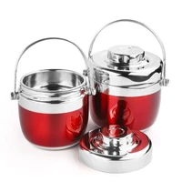 portable stainless steel bento box leak proof vacuum lunch box food storage container soup jar 12 hours insulated thermoses