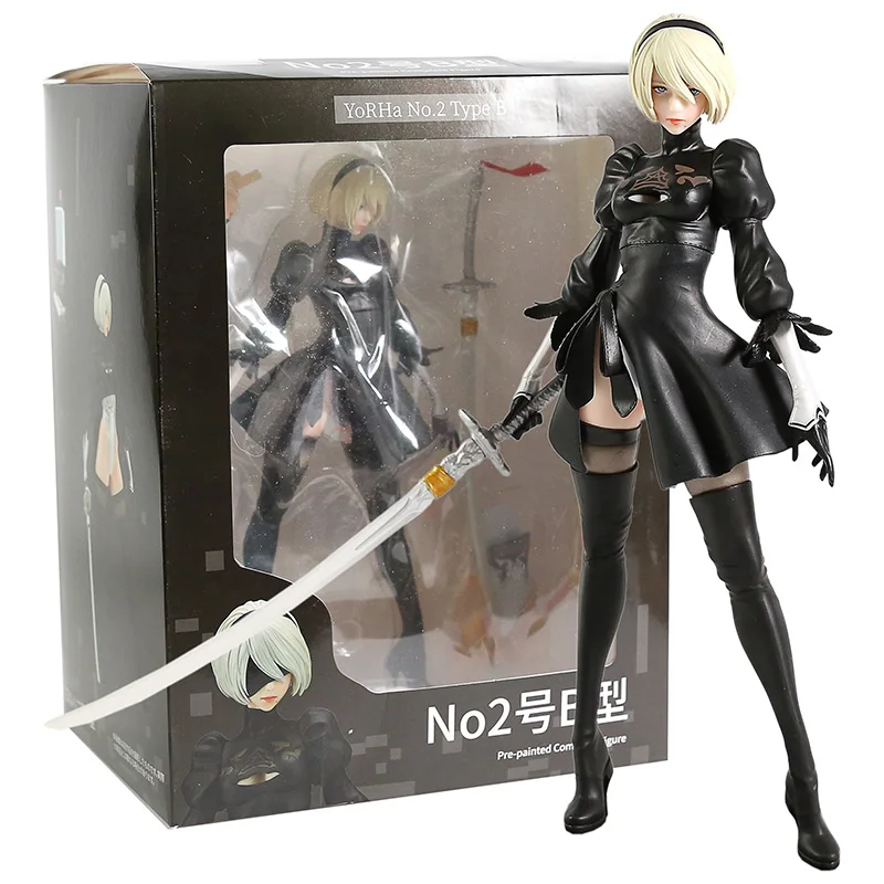 НИР автоматов YoRHa No.2 Тип B 2B ПВХ фигурка Коллекционная Фигурка модель
