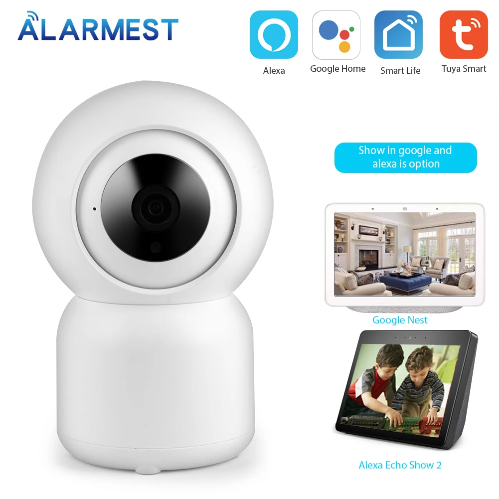 IP камера Alarmest Tuya для системы видеонаблюдения с поддержкой Wi Fi 1080P|camera network|wifi ip