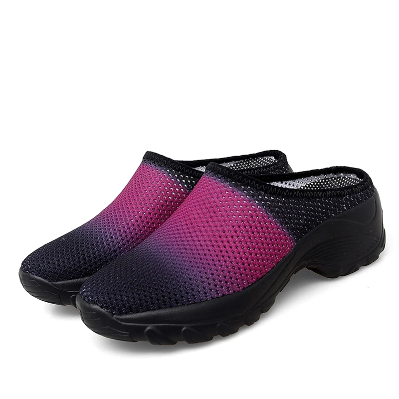 

Lady Shoes Casual Women Flats Increase Summer Sandals Non-slip Platform Sandals For Girl Breathable Mesh Outdoor Slippers