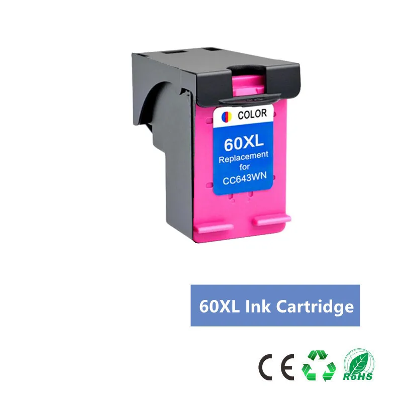 Цветной картридж 60XL для принтера hp 60 xl hp60 F2480 F2420 F4480 F4580 F4280 D2660 D2530 D2560 PhotoSmart