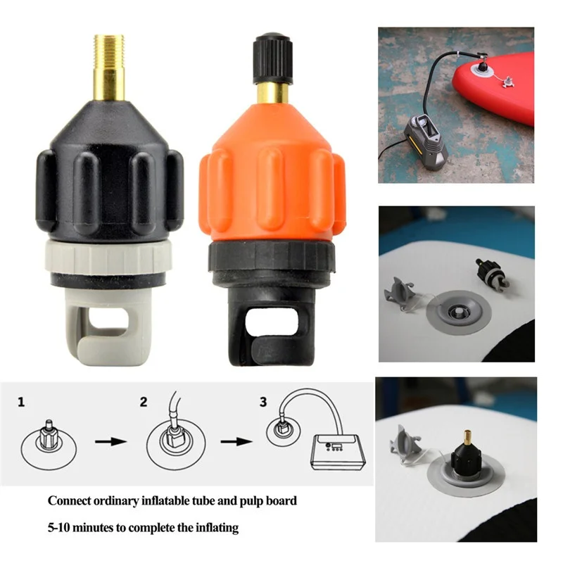 Популярный и практичный надувная лодка с двумя катушками плата адаптера для