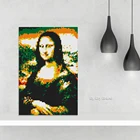 Набор для рисования по номерам на тему поп-пикселя, 64x96