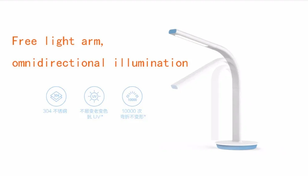 Xiaomi mijia Philips настольная лампа, класс А/мягкий светильник источник/защита глаз, двойной светильник, настольная лампа, кровать голова, стол