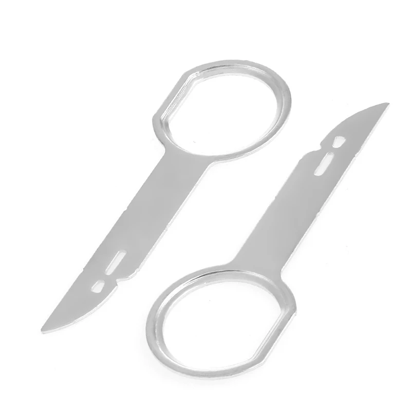 1 пара стерео радио релиз ключ Удаление установить инструмент для Audi Mercedes Porsche| |