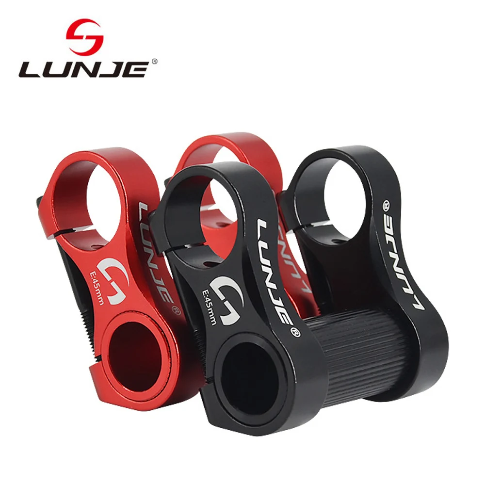 

LUNJE S95 Folding Bike Double Stem 412 SP8 Modified Stem Ultra-light 90g 25.4 Straight Handle Diameter Handle