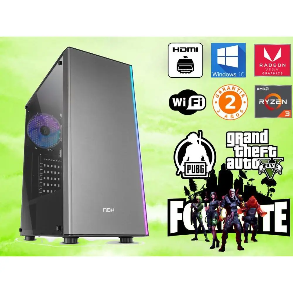  Игры на ПК Ryzen 3 2200g 8 жестких ГБ/16 ГБ ОЗУ 500 Гб/1 ТБ HDD 120/240 SSD GPU: RADEON RX VEGA WINDOWS 10 2 года