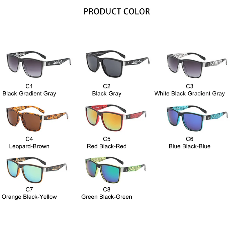 

ROYAL GIRL New Men's Glasses Summer Outdoor Mountaineering Fashionable Colorful Film Sports Sunglasses Ms925