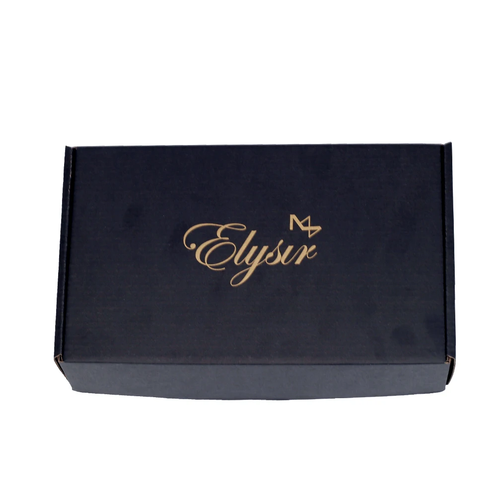 

100 шт., картонные коробки для наращивания волос, с логотипом на заказ