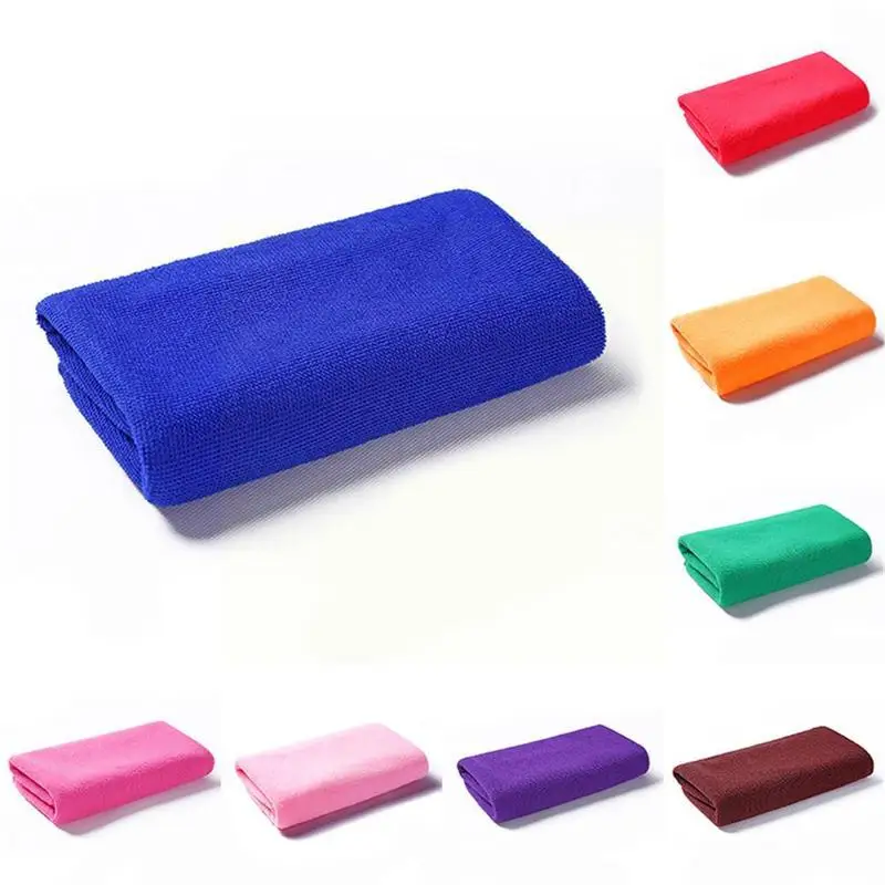 

ANCRV Microfiber Fabric Bath Towels For Adults High Hand Terry Quick-Dry Household Towels Cleaning Absorbent W1X8