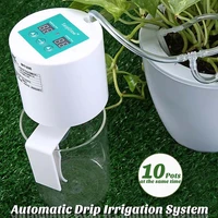 plant self watering automatic drip irrigation system with 10m tube kits home sprinkler garden easy watering equipment