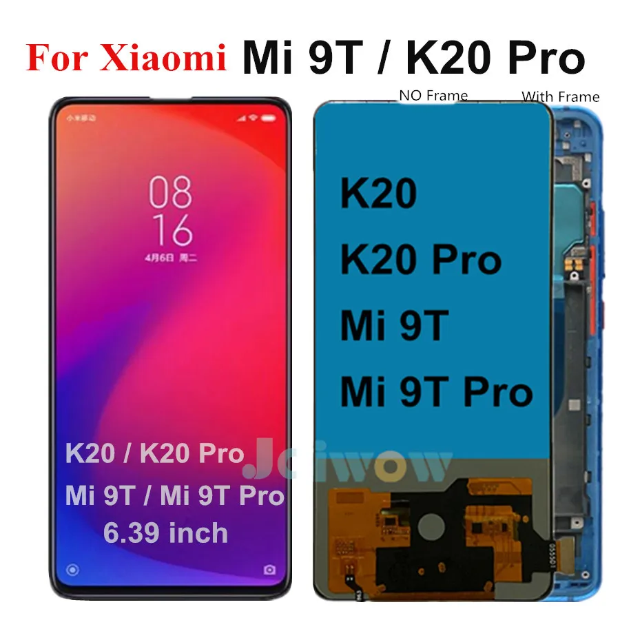 ЖК дисплей с дигитайзером сенсорного экрана для Xiaomi Redmi k20 Pro / Mi 9T Mi9T K20 Pro|Экраны