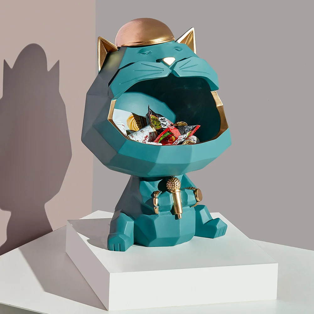 Емкость для хранения из смолы геометрическое оборудование кошек и коров