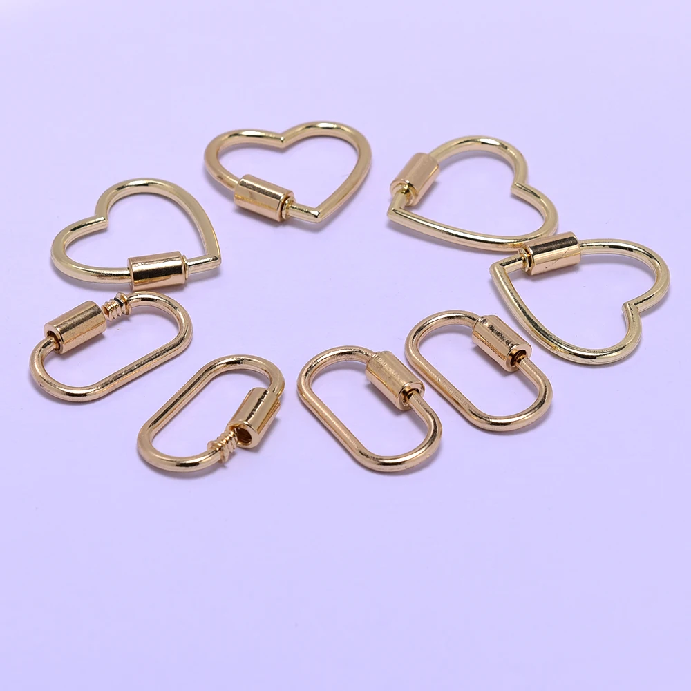 Модные застежки на спирали для изготовления ювелирных изделий овальное ожерелье