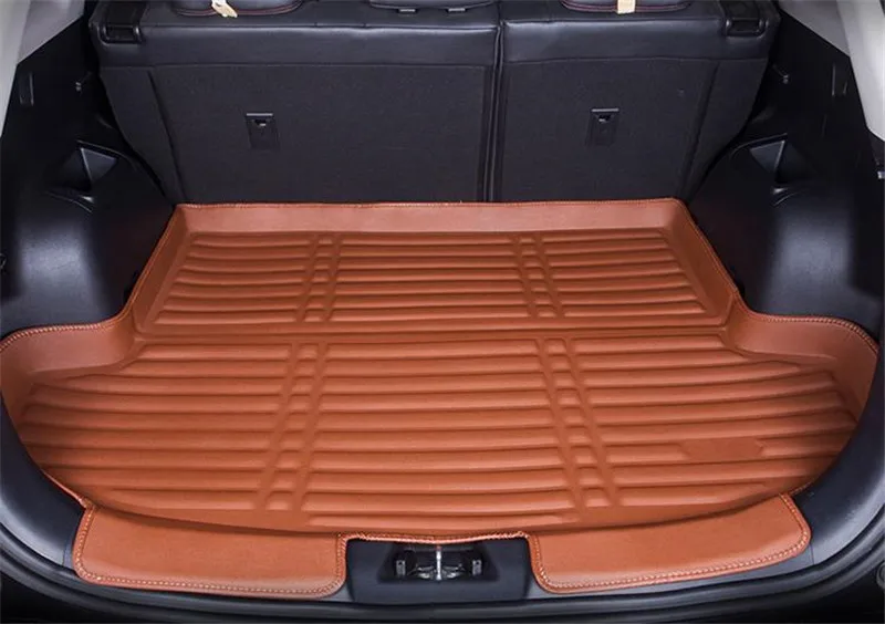 Car styling for Jeep Compass 2017-2020 3D three-dimensional PU tail box protective carpet pad trunk luggage | Автомобили и