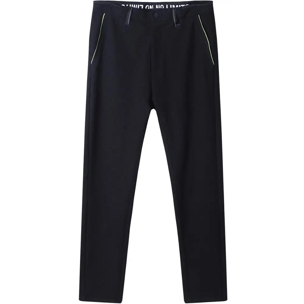 

Mark Fairwhale Men 2020 Causal High Waist Solid Suit Pants Trousers 718422012036