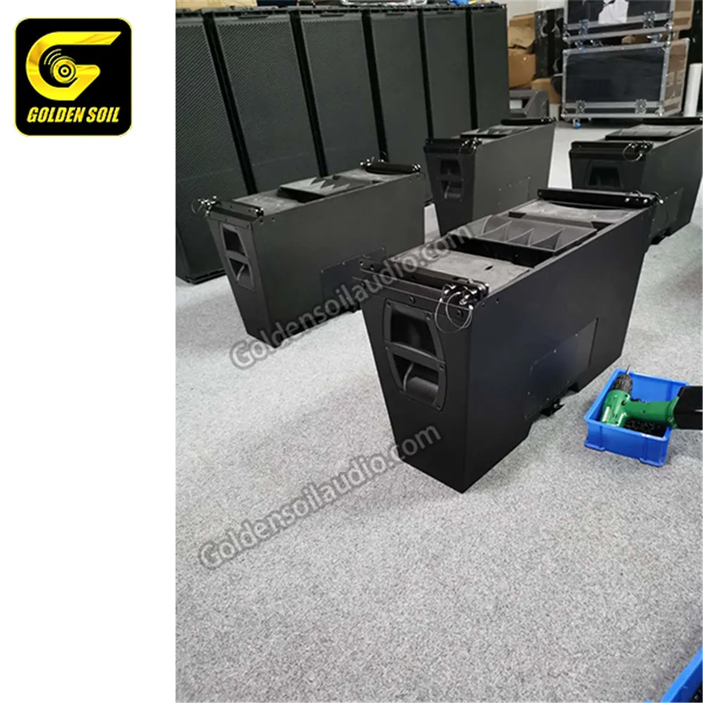 Goldensoil audio V8 двойной 10 дюймовый линейный динамик пассивные колонки линейная
