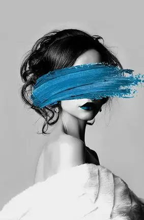 Шелковый постер с принтом сексуальной девушки и женщины в скандинавском стиле