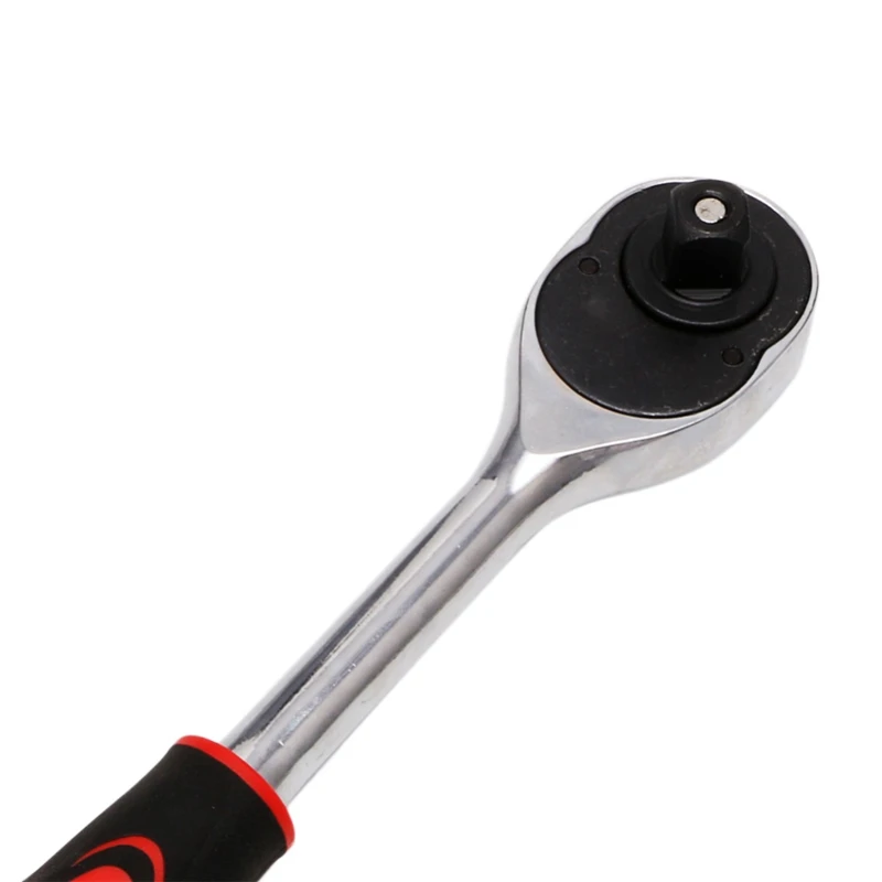 

Heavy Duty 1/4 inch Drive 24 Tooth Ratchet Socket Handle Wrench