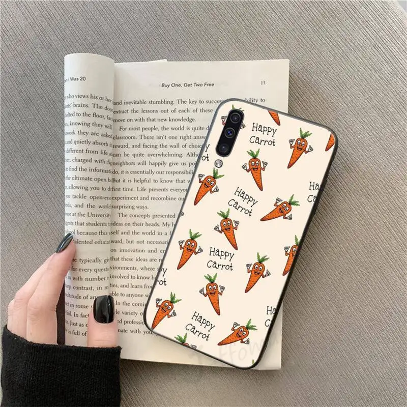 

carrot food Phone Case For Samsung galaxy S 9 10 20 A 10 21 30 31 40 50 51 71 s note 20 j 4 2018 plus