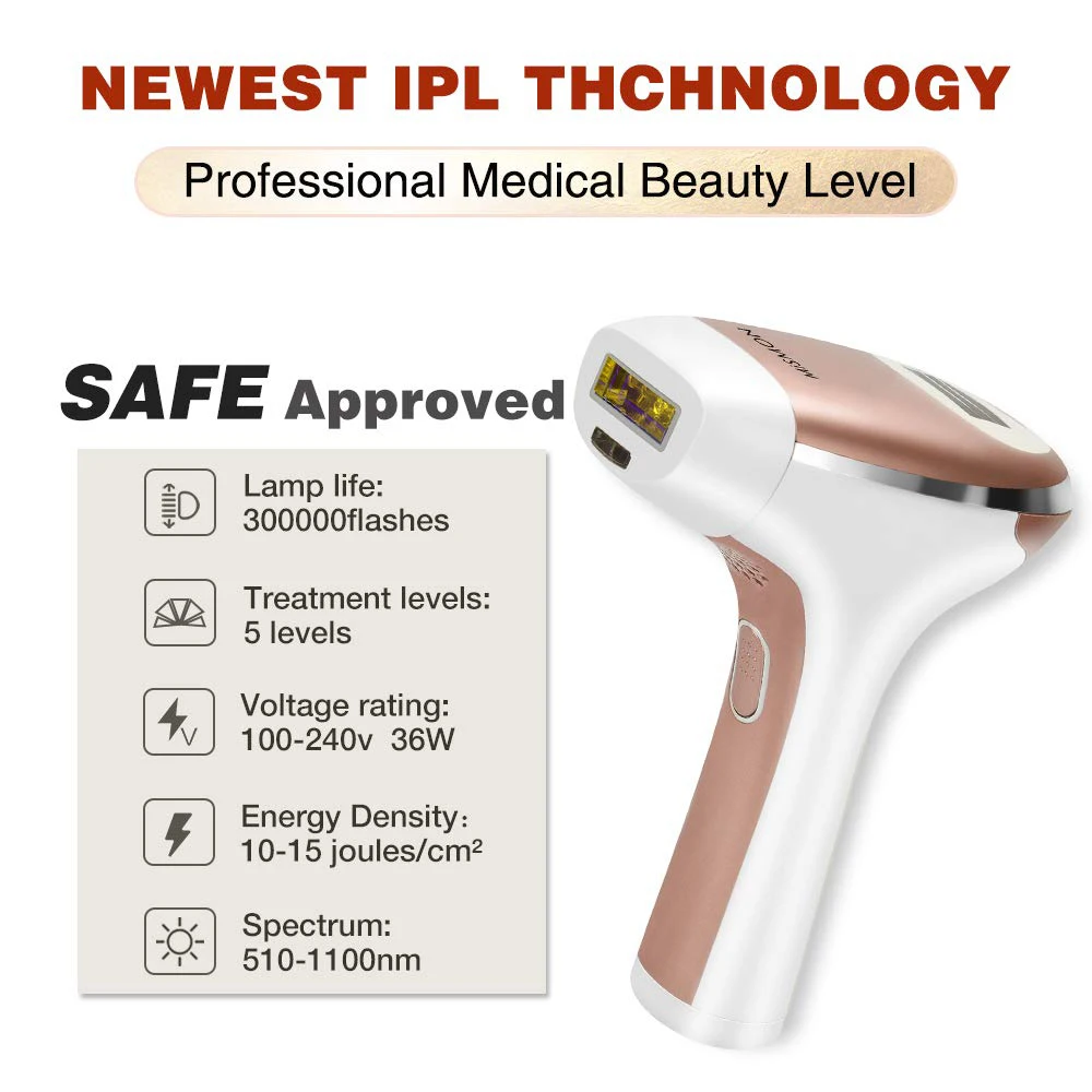 MISMON 206B IPL Laser Hair Removal Device Painless Epilator for Women Professional Photoepilator Laser Epilator Dropshipping enlarge