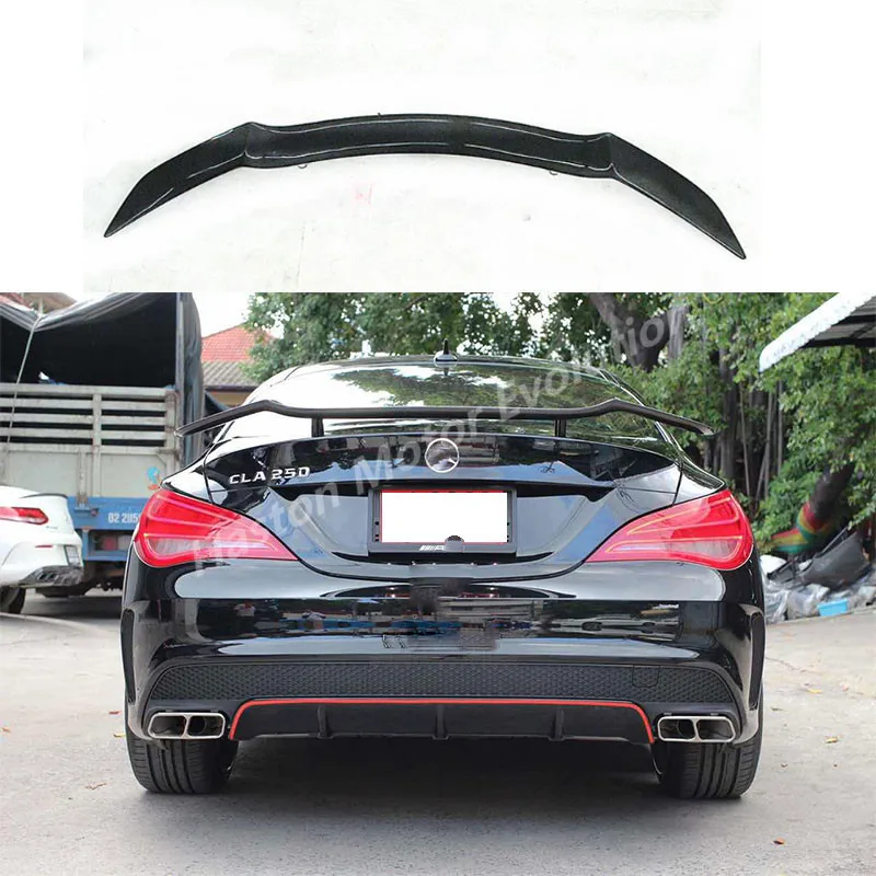Стильное углеродное волокно для Mercedes Benz CLA W117 CLA250 CLA260 CLA45 Rowen|trunk spoiler wing|spoiler wingtrunk |