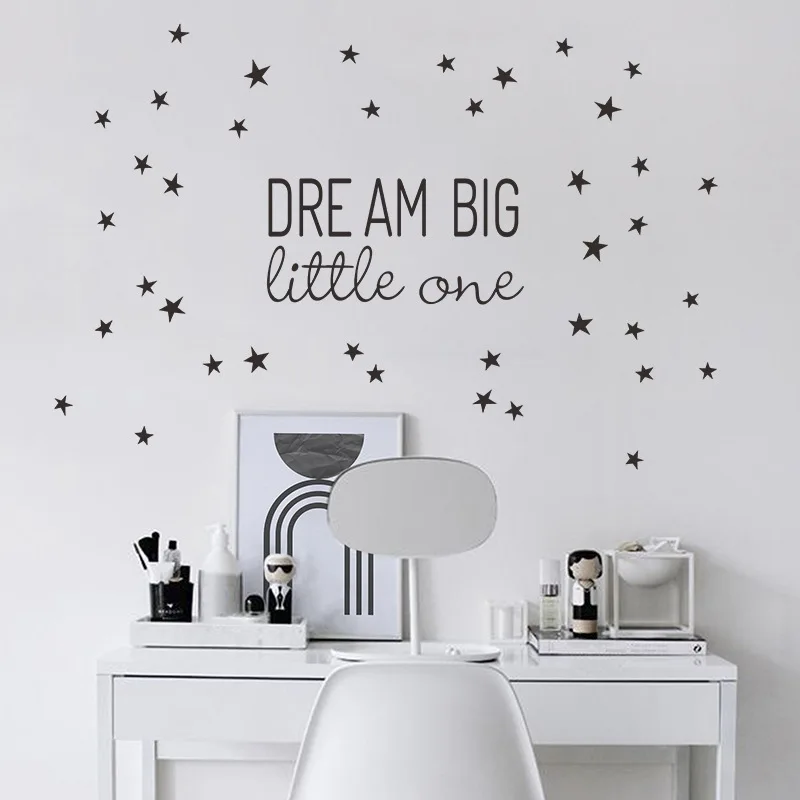 

Dre Am Big Little One Star Bedroom Porch Wall Beautification Decoration Wall Sticker