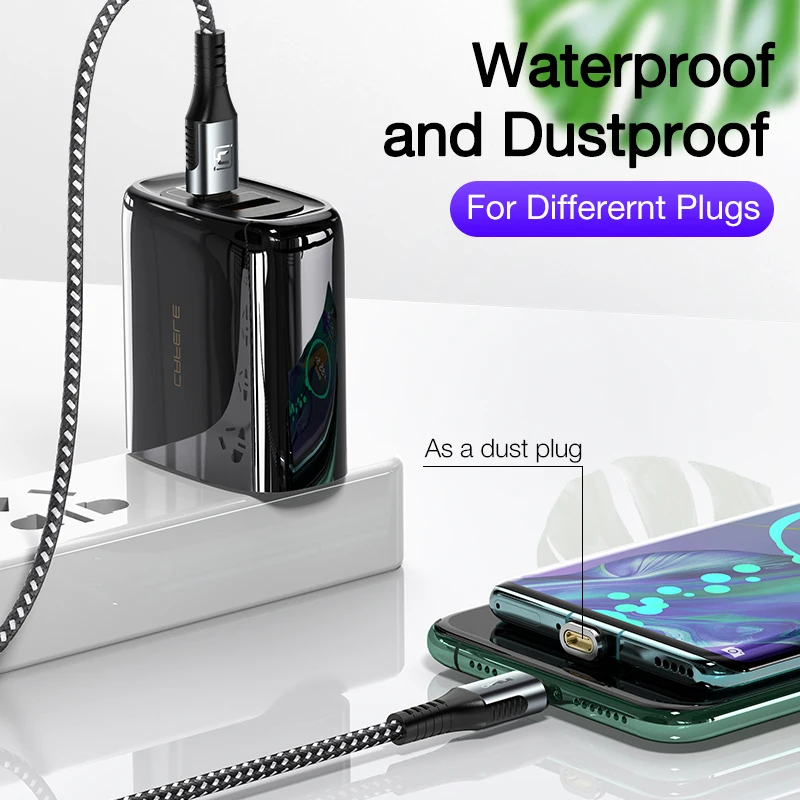 CAFELE Magnetic QC4.0 Type C Cable USB C PD Charging cable 5A USB C Charging cable for iPhone huawei xiaomi samsung Fast Charger
