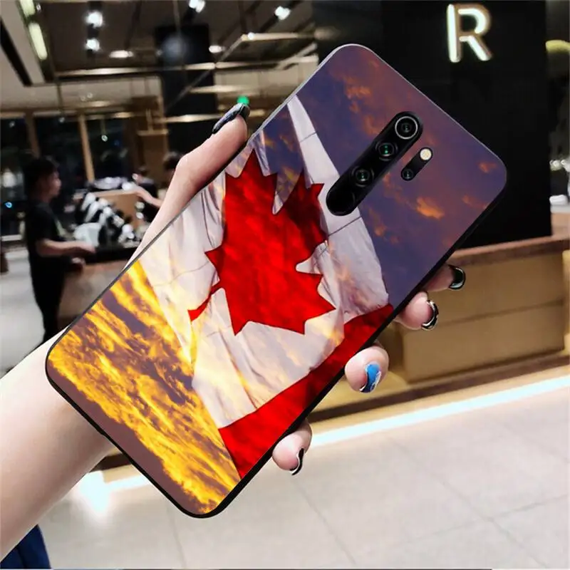 Канадский флаг красный клен Bling Cute чехол для телефона Redmi Note 8 8A 8T 7 6 6A 5 5A 4 4X 4A Go Pro |