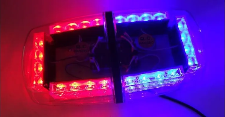 24 светодиодный мигающий светильник высокой крышей Предупреждение лампа сильное