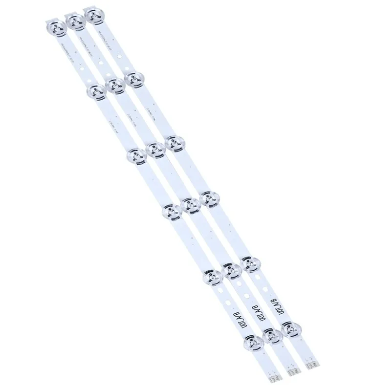 Для LG 32MB25VQ strip NC320DUN Strip LC320DUE 6 lamp 6V вогнутый объектив большой объектив|Светодиодные