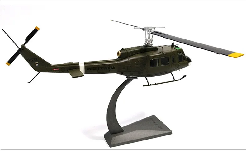 AF1 1/48 масштаб военная модель игрушечный колокольчик UH-1 Iroquois Huey универсальный вертолет литой металлический самолет модель игрушка для коллекции, подарок