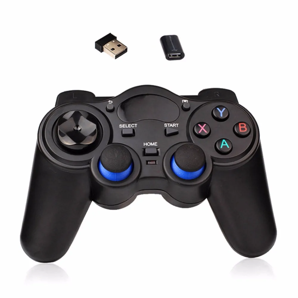 Геймпад с ручкой джойстик для компьютерной приставки беспроводной USB геймпад