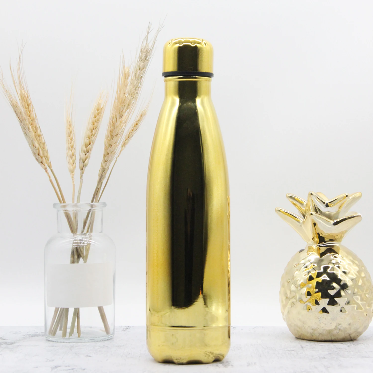 Бутылка для воды термос с вакуумной изоляцией Спортивная Термокружка холодной и